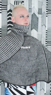 Askews Me Poncho by Stephen West