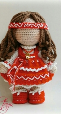 Tatsok Toys - Tatyana/Tatiana Sokolova - Guardian spirit doll - Берегиня - Russian