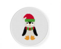 Daily Cross Stitch - Christmas Penguin