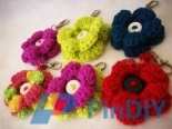 llaveros flores