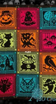 Dark & Dramatic Mosaic Crochet: A Master Guide to Overlay Colorwork with 15 Modern Goth & Alternative Patterns [Book]