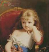HAED HAE FZB101 Young Girl Holding a Doll