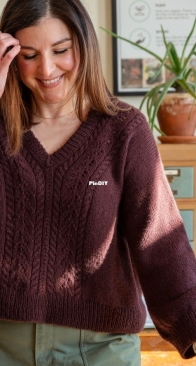 Study Session Sweater by Samantha Guerin