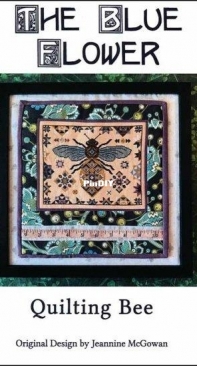 The Blue Flower - Quilting Bee  PCS + XSD