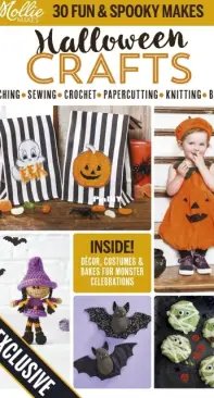 Mollie Makes Presents Halloween Crafts - October 2023
