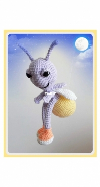 AixInCrochet - Aixa Rodriguez Avendaño - Lucy the Firefly - La luciérnaga Lucy - English (US/UK) and Spanish
