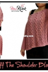 Be A Crafter - Maz Kwok - Off the Shoulder Blouse