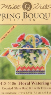 Mill Hill MH18-5106 Spring Bouquet Collection - Floral Watering XSD
