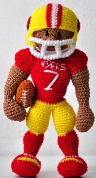 Haekelgetier - Motley Crochet Crew - Sandra Hawlik - Footballer