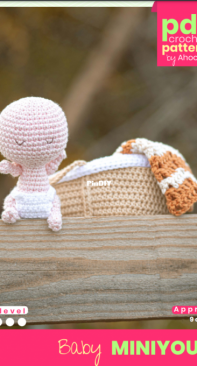 Ahooka Migurumi - Ophelie - Baby Miniyou Doll