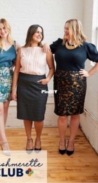 Cashmerette - Elmwood Skirt Size 0-32