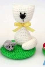 Ekaterina Vetoshkina - Cat / Souvenir cat amigurumi pattern - Translated - Free