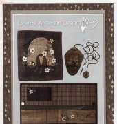 Lynette Anderson Beehive Sewing Book and scissor holder