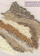 Sophie Gelfi Designs - Sophie Gelfi -Tuto 4 Freeform Crochet Fabric -French