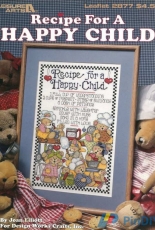 Leisure Arts 2877 Recipe for a Happy Child by Joan Elliott