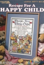 Leisure Arts 2877 Recipe for a Happy Child by Joan Elliott