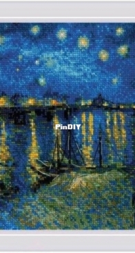 Coricamo 4337 Starry Night Over the Rhone - V. Van Gogh
