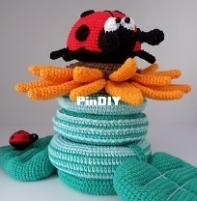 Ludasamigurumi - Ljuda Luda Lisnizkaja/Lyudmyla Lisnytska - Sunflower Ring Tower