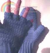 Sues Crochet and Knitting - Sue Norrad - Crocheted Mittens and Fingerless Gloves - Free