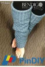 Bendigo Woollen Mills-PT 8444-Legwarmers-Free