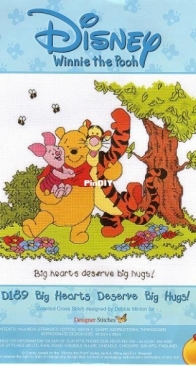 Designer Stitches - D189 - Big Hearts Deserve Big Hugs! by Debbie Minton