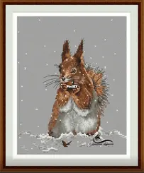 Squirrel by Ekaterina Kutyina Kutina Екатерина Кутьина XSD