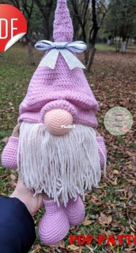 Creative House Pattern - Mary - Amigurumi Gnome