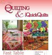 McCalls Quilting & Quick Quilts-Fast Table Quilt Pattern 2013