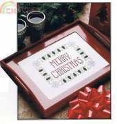 The Needlecraft Shop - Merry Christmas Tray by Jaquelyn Fox