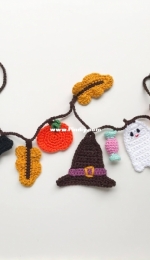 Frau Apfelkern - Mrs Apfelkern - Tanja Berlin - Halloween Garland - Free