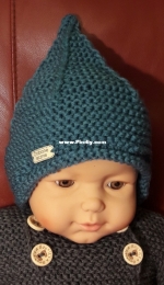 Garter Ear Flap Hat