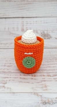 My Amigurumi Farm - Anna - Pumpkin Spice Latte - Free