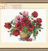 Чудесная игла /Magic Needle 40-06 - Poppies Bouquet XSD
