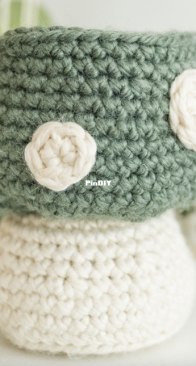Lion Brand Yarns - M24167 RNTQ  - Mushroom Trinket Bowl -  Free