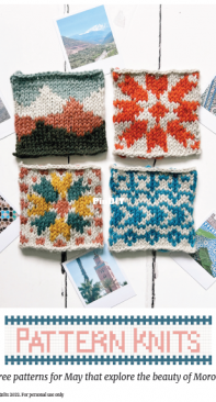 May Knit blocks by Annah Homebird  - Pattern Knit - Free