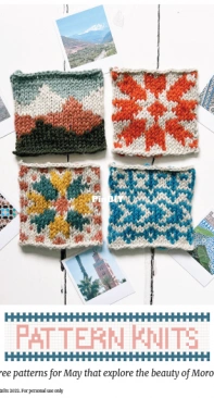 May Knit blocks by Annah Homebird  - Pattern Knit - Free