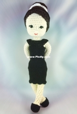 Flausch Einhorn - Audrey Hepburn Crochet Doll - Free