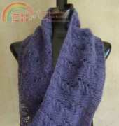 SweaterBabe - Katherine Lee - #104 Mohair Lace Mobius Cowl SWB-K00104