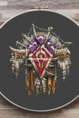 World of Warcraft - Crest / Banner of the Horde -  Viktoriya Dzhukayeva