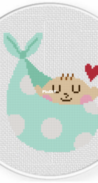 Daily Cross Stitch - Baby Carrier