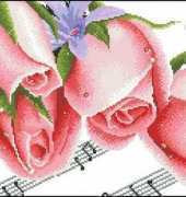 Spring Cross stitch 02177