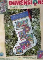 Dimensions 8668 Snowmen Snapshots Stocking
