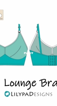 LilyPaDesigns - Mysa Lounge Bralette - Size 26A-52KK