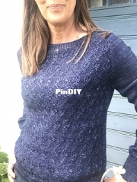 Paisley sweater by Anne B Hanssen