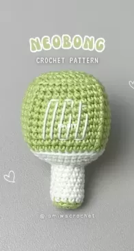 Amiwa Crochet - Widam - NCT Lightstick Crochet
