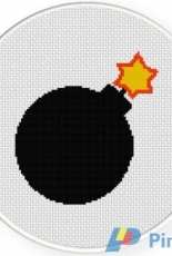 Daily Cross Stitch - The Bomb