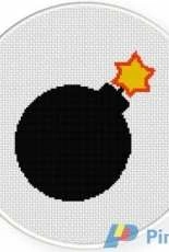 Daily Cross Stitch - The Bomb