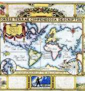 Janlynn 015-0237 Wonders of the Ancient World Map