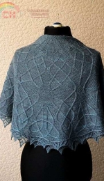 Malgven Shawl by Lucy Hague
