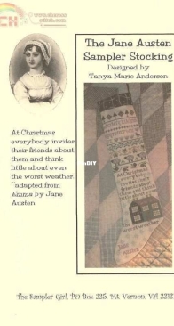 The Sampler Girl - Jane Austen - Sampler Stocking (scanned)